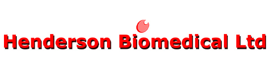 Henderson Biomedical logo from 2001